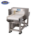 Waste plastics processing metal detector